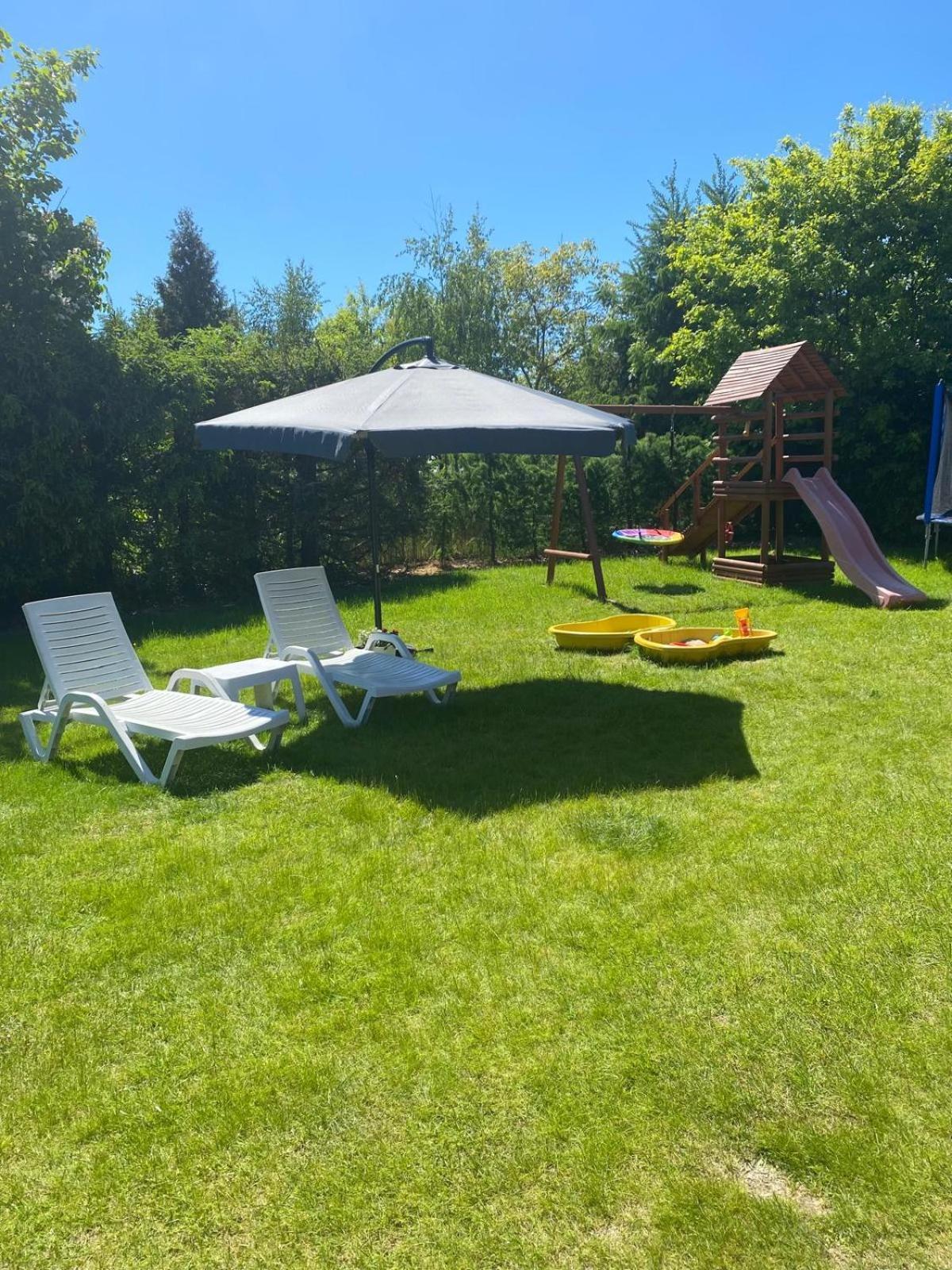 Domek Letniskowy Zacisze Urowo Exteriör bild