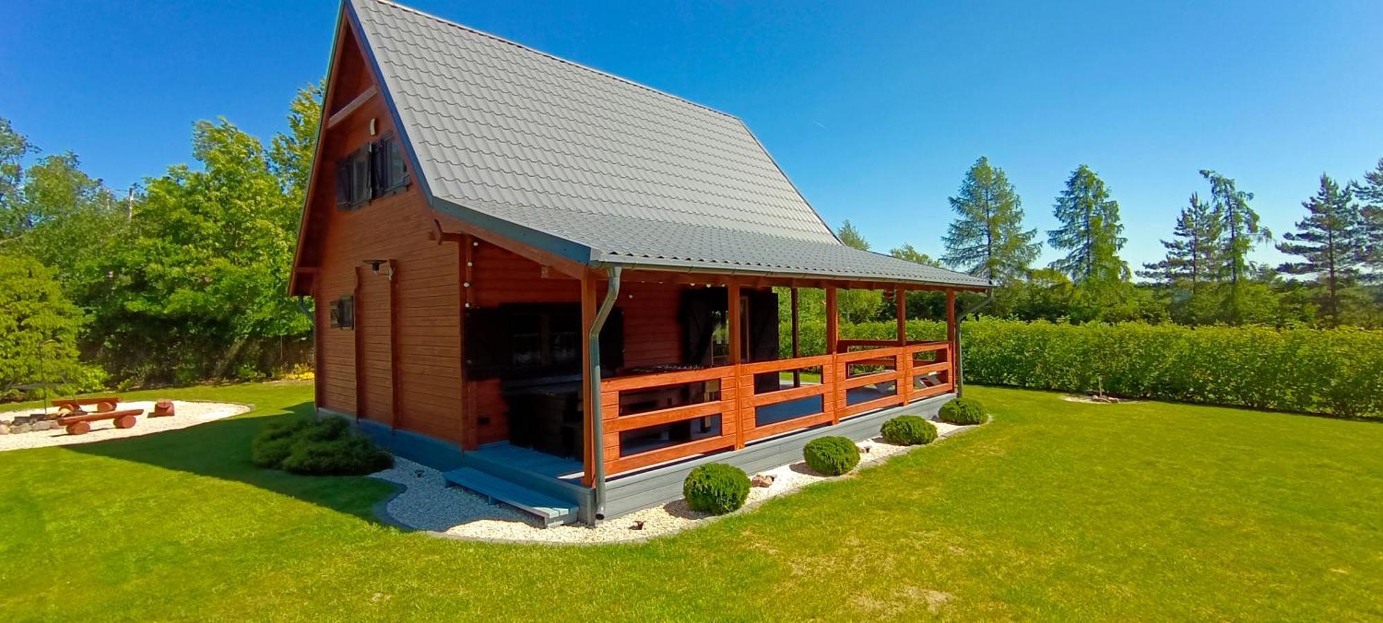Domek Letniskowy Zacisze Urowo Exteriör bild