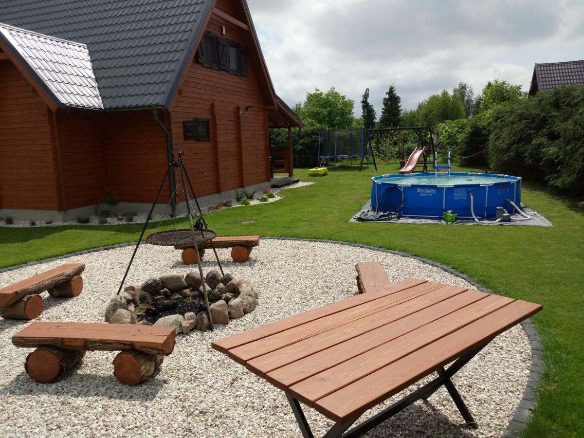 Domek Letniskowy Zacisze Urowo Exteriör bild